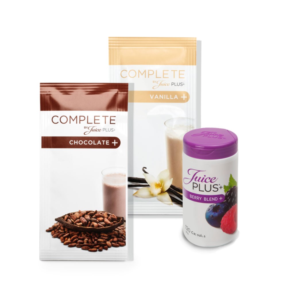 Mix Shake Box (15/15 Single sachets) & Berry Blend Capsules (2 Bottles) - SPECIAL OFFER