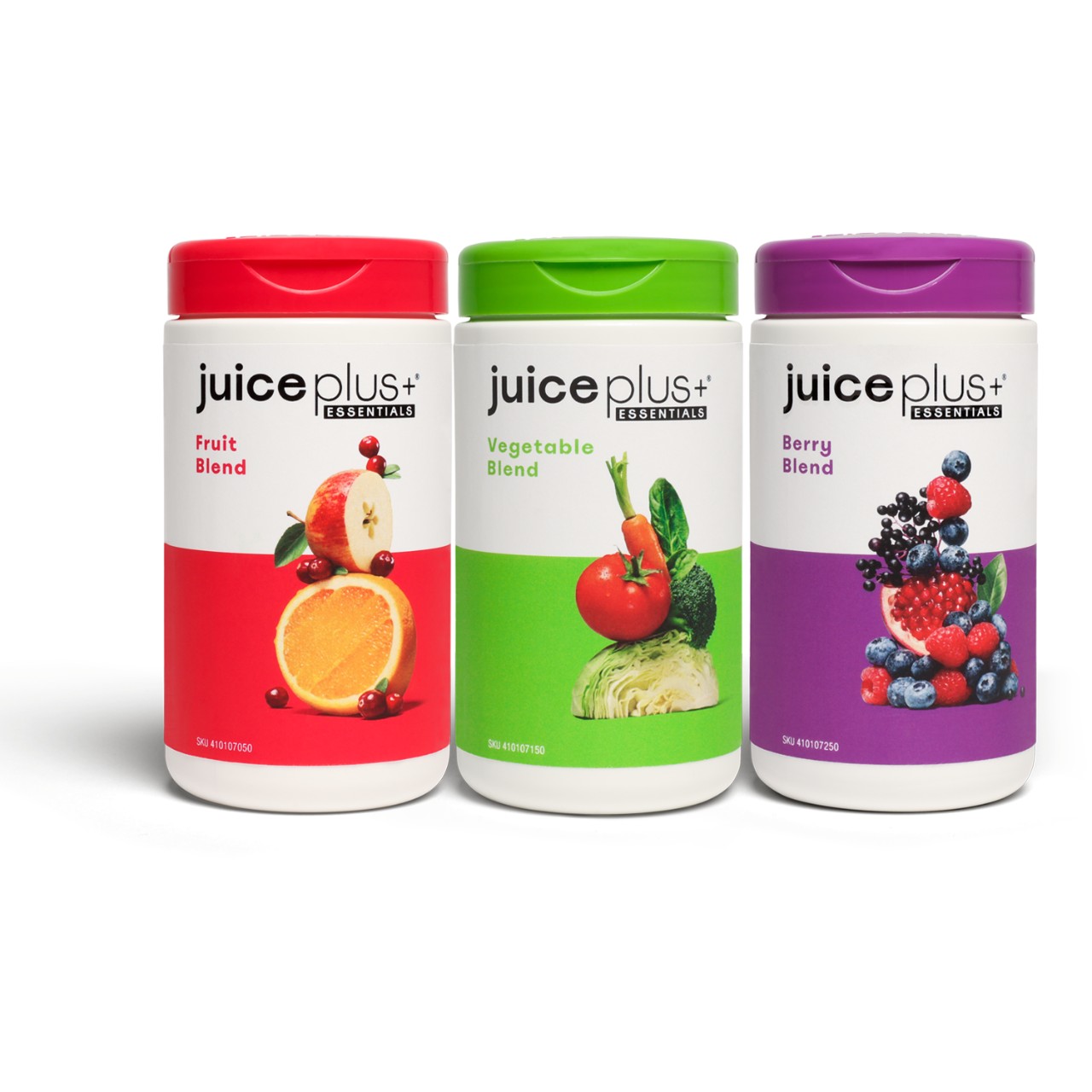 bala Continental éxtasis Juice Plus+ Essentials Cápsulas Selección Frutas, Verduras y Bayas | 3x2  Botes | Juice Plus+